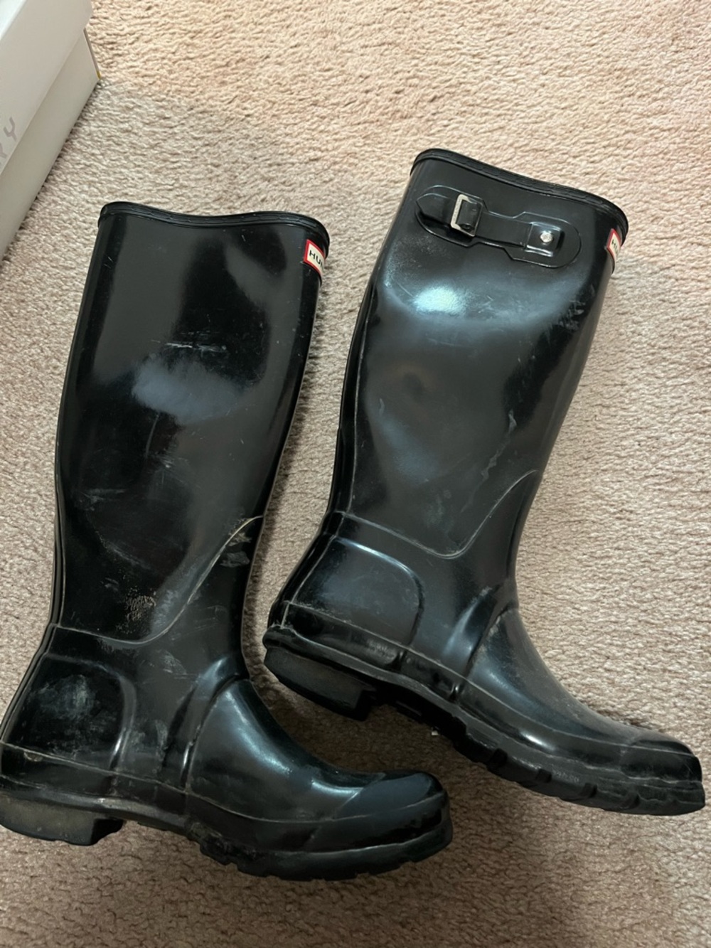 Hunter Tall Rain Boots - Picture 3 of 7
